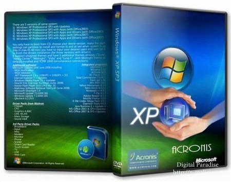 Windows XP 2009 Acronis+VirtualBox aleks200059 posready sp3 (x86/2012)