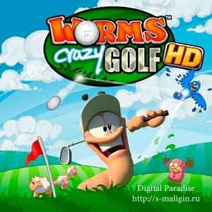 Worms Crazy Golf v1.01 + HD v1.06 ��� iPhone & iPad