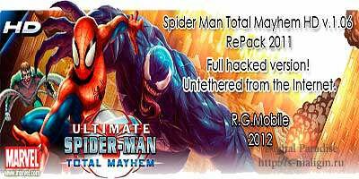 Spider Man Total Mayhem HD v.1.06 ��� Symbian^3